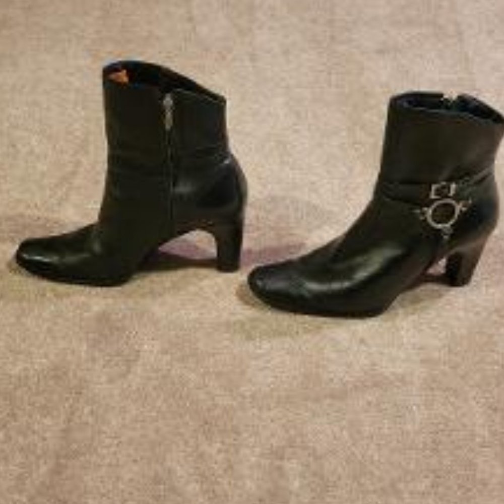 Harley Davidson Ankle Booties, Size 10